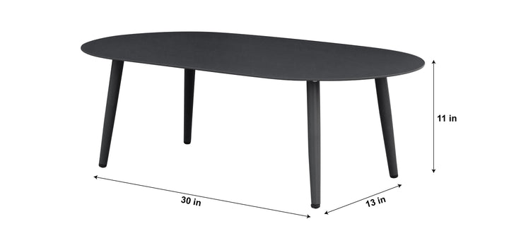 Klorix Outdoor Garden Balcony Sofa Set 3 Seater, 2 Single seater and 1 Center Table Set, Braid & Rope (Grey)