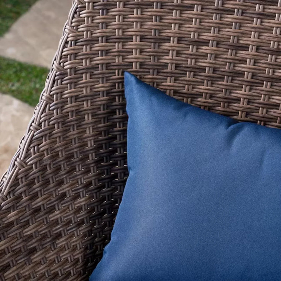 Dorothea Outdoor Rattan Wicker 3-Piece Patio Set