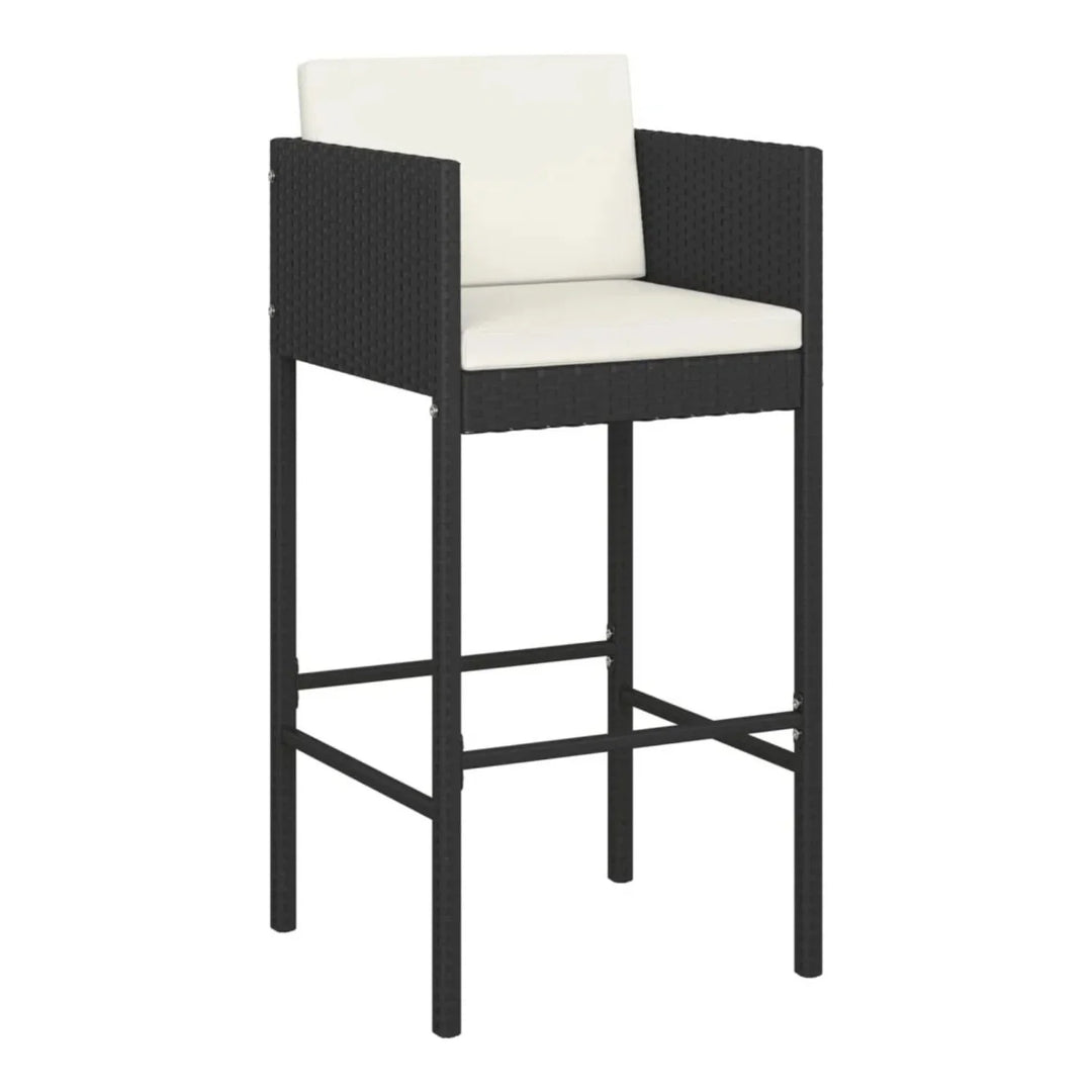 Sakura 5-Piece Outdoor Rattan Wicker Bar Set