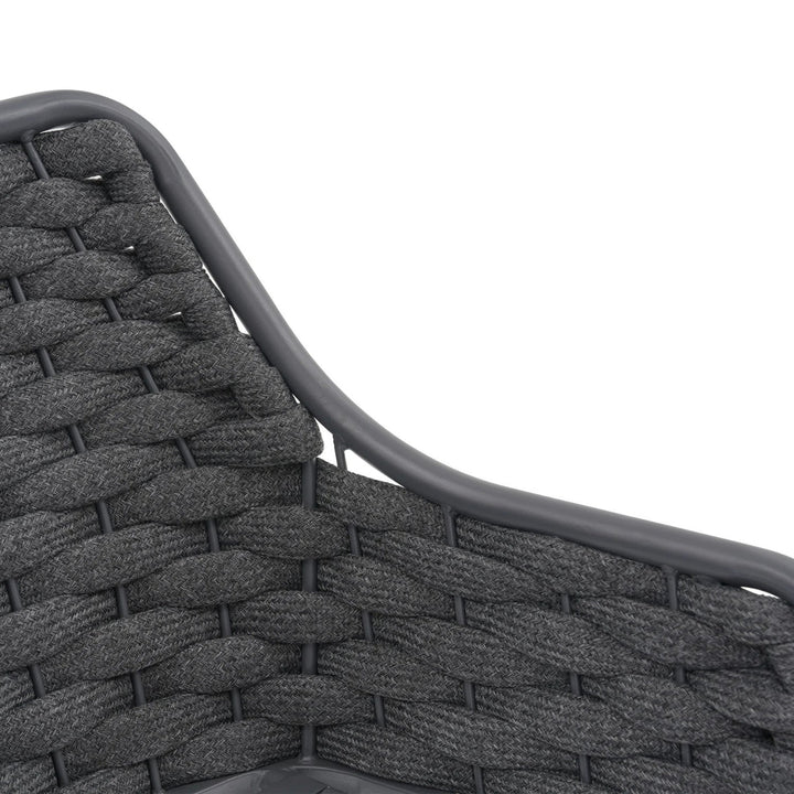 Samaira 2-Piece Outdoor Rope Bar Chairs – Stylish Comfort Built to Last