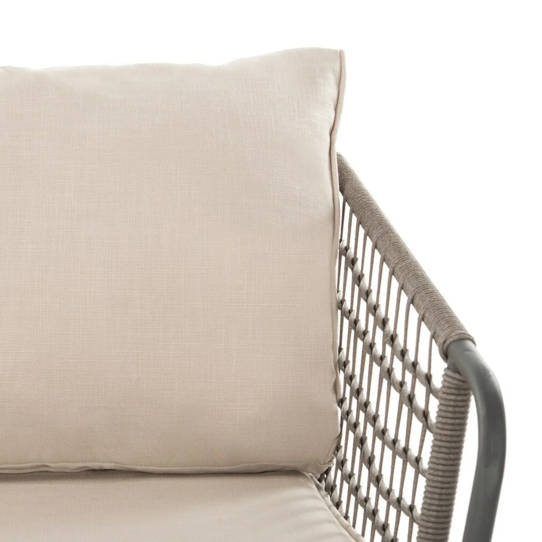 Clementine 4 Piece Outdoor All-Weather Rope Sofa Set