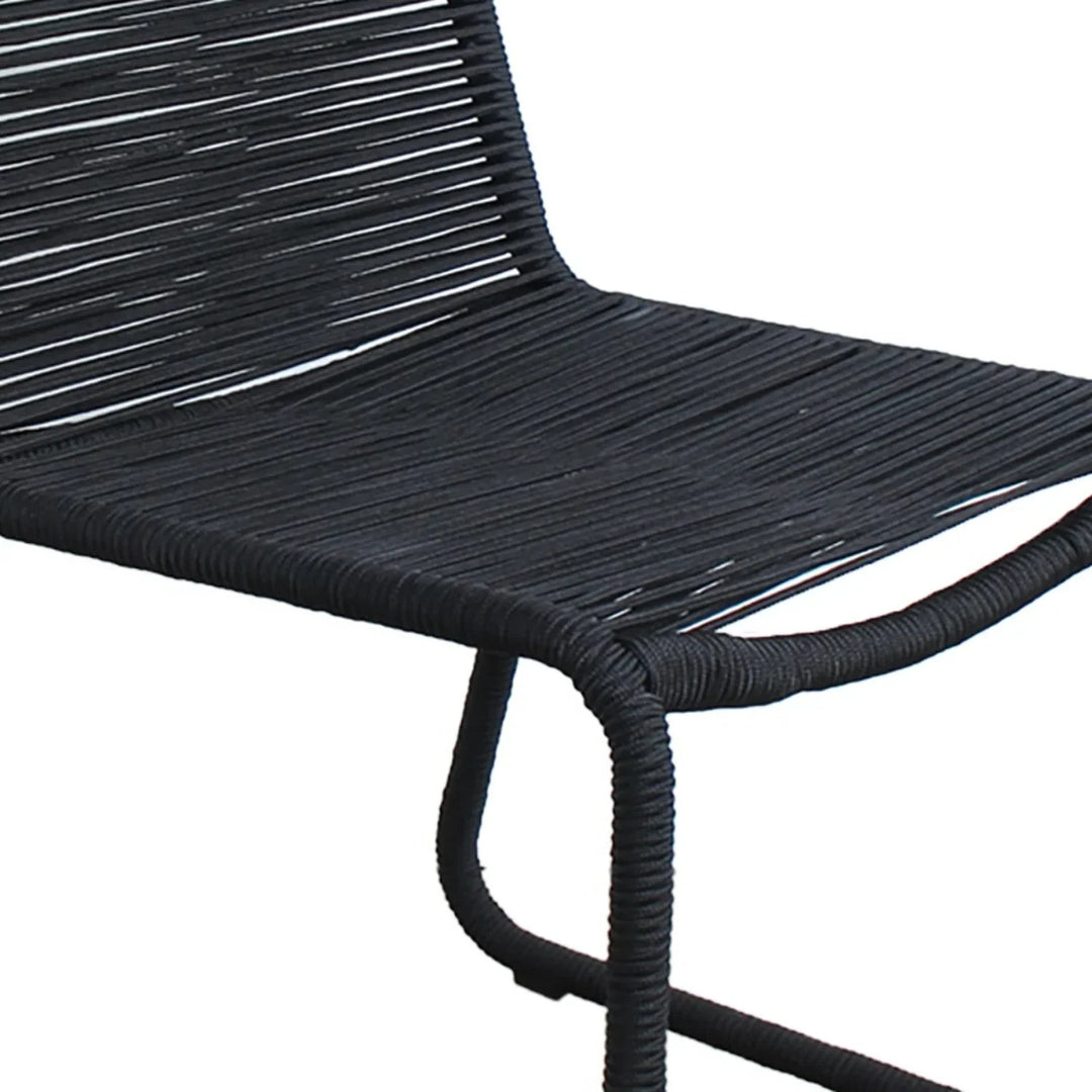 Amirah 2-Piece Outdoor Rope Patio Dining Chairs