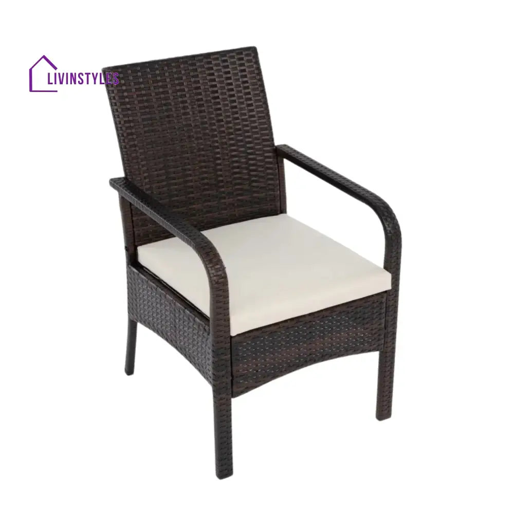 4-Piece Outdoor Rattan Wicker Patio Dining Chairs - Dinning Chairs