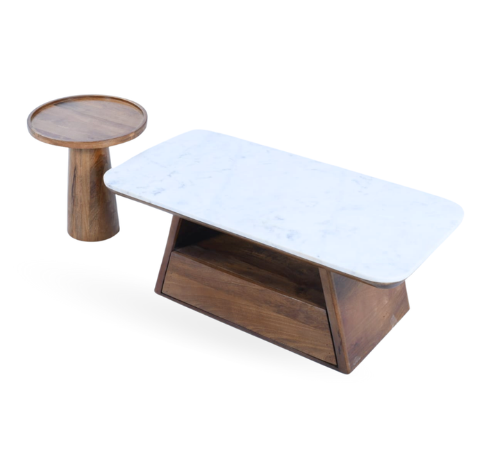 Charvi Spectra Wooden Nesting Centre Tables
