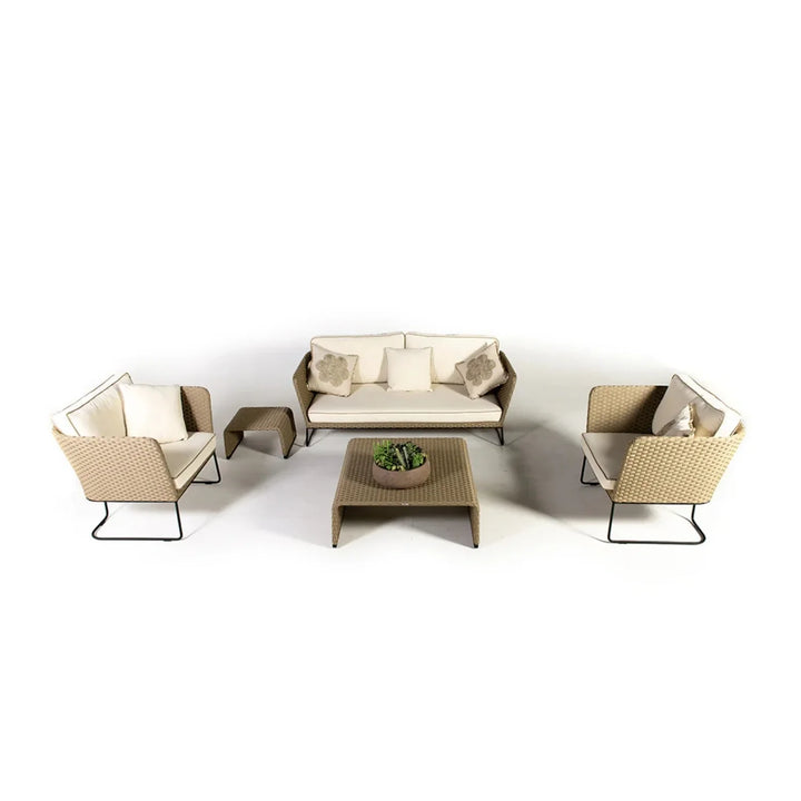 Naomi 5-Piece All Weather Wicker Sofa Set