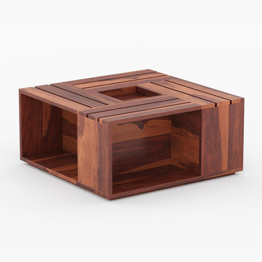 Harris Solid Wood Square Coffee Table