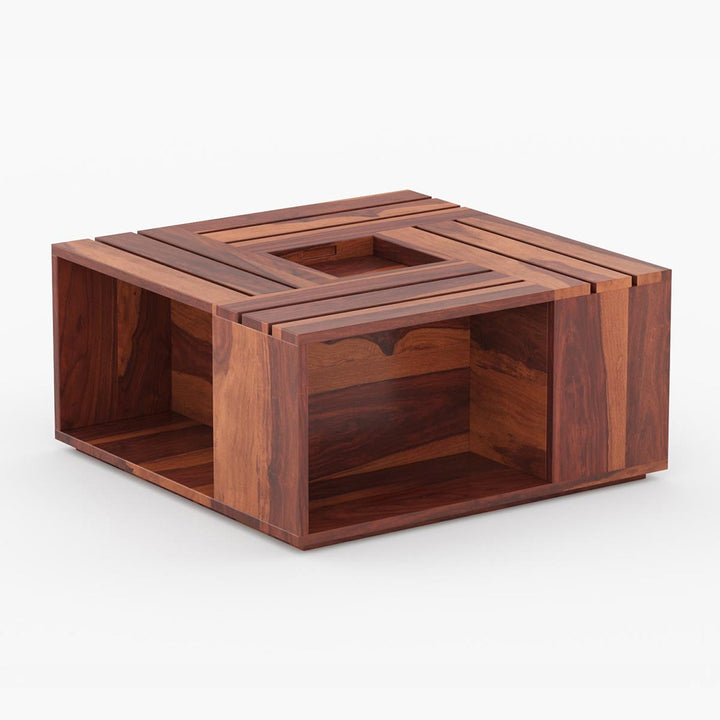 Harris Solid Wood Square Coffee Table