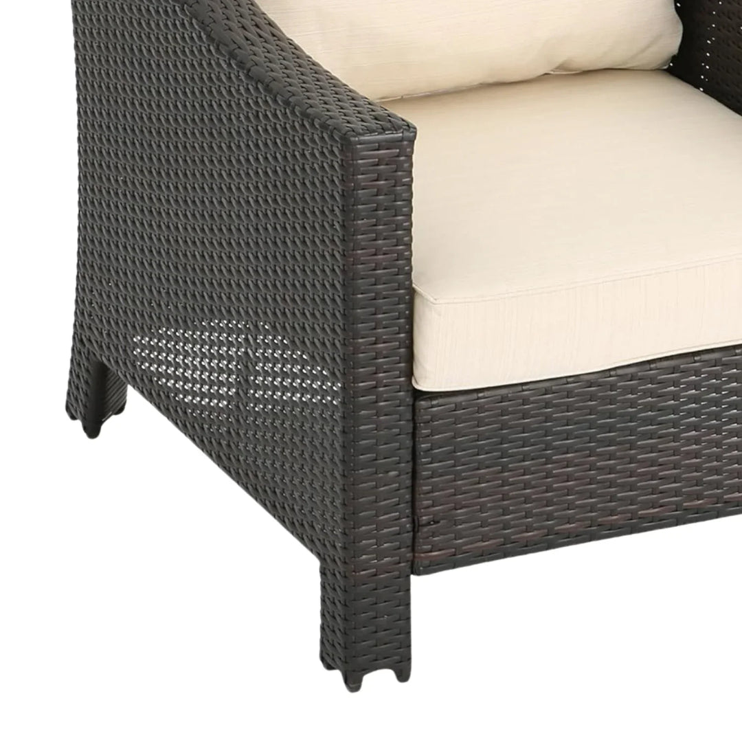 Ai Diya 1-Piece Outdoor Wicker Single Seater Sofa
