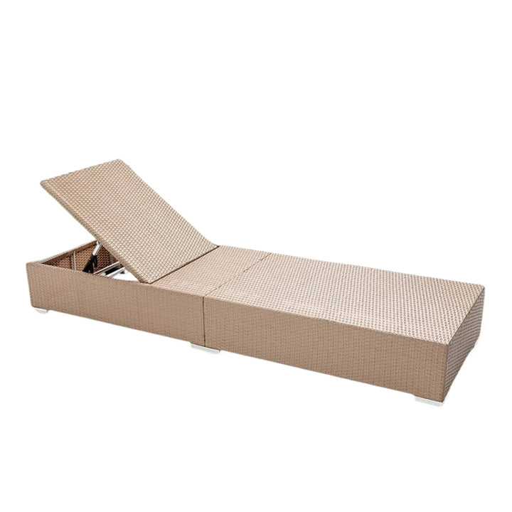 Yamini Outdoor 2-Piece Chaise Lounge Chair with Adjustable Settings and Cushions