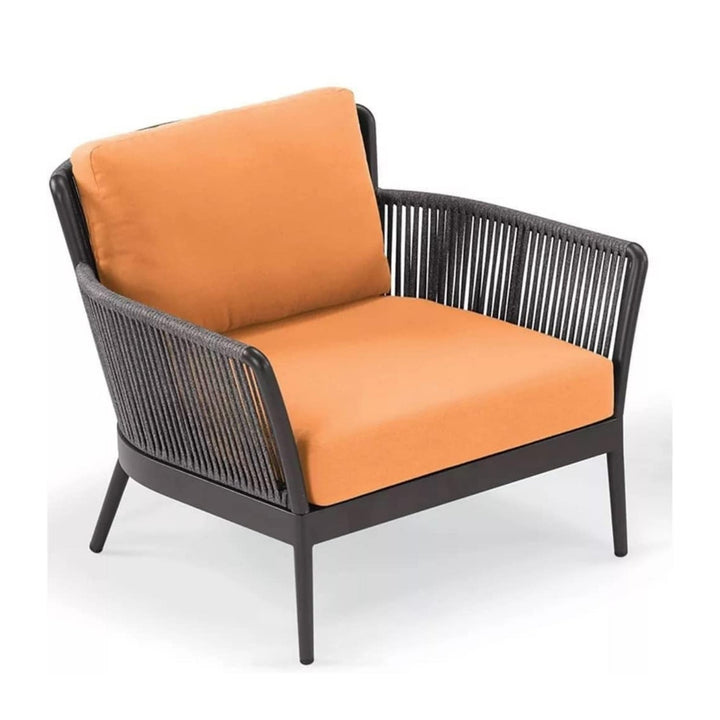 Amulya Outdoor 3 Piece All-Weather Rope Patio Set