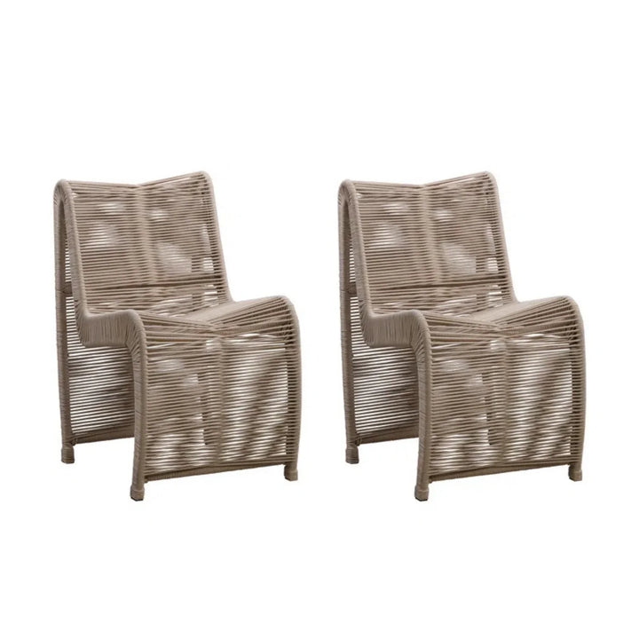 Mariposa 2-Piece Outdoor Rope Patio Chairs