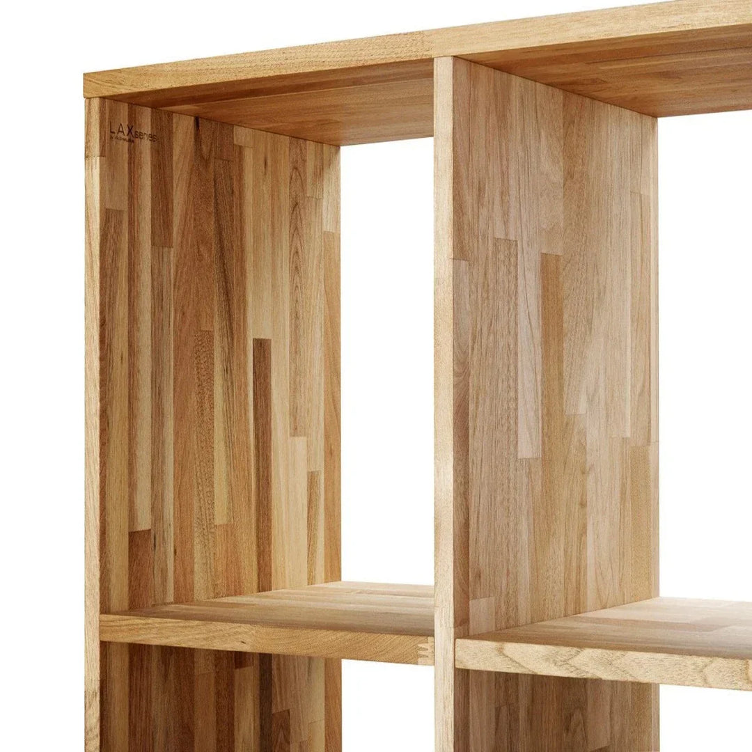 Nismaaya Dapper Oak Wood Bookcase