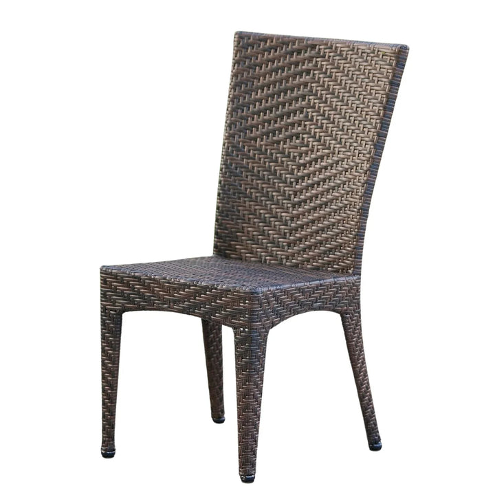 Jumanah Outdoor All-Weather Resistant Rattan Wicker 7-Piece Dining Set