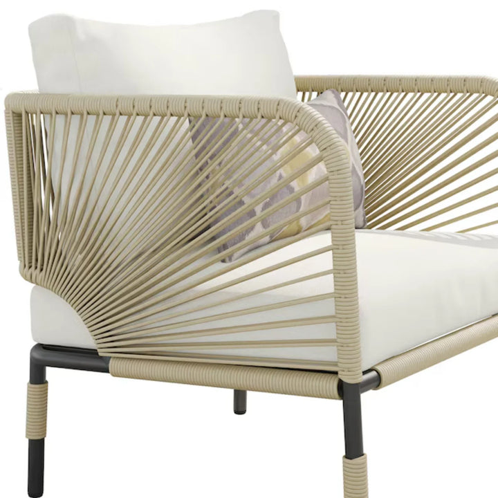 Taylor 3 Piece Garden Outdoor Rope Patio Set