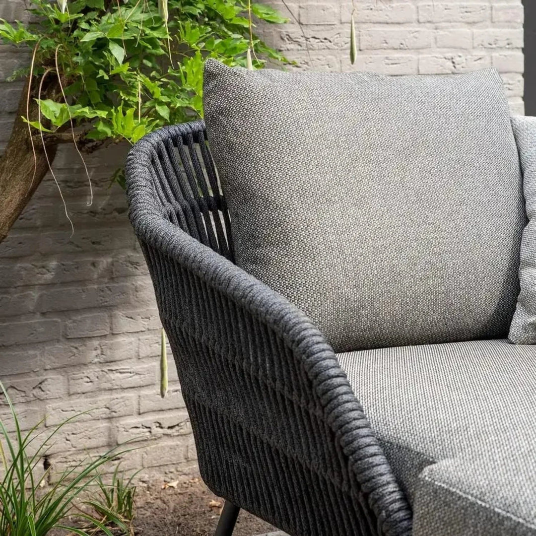 Outdoor Rope Patio Single Seater Daybed All Weather Furniture