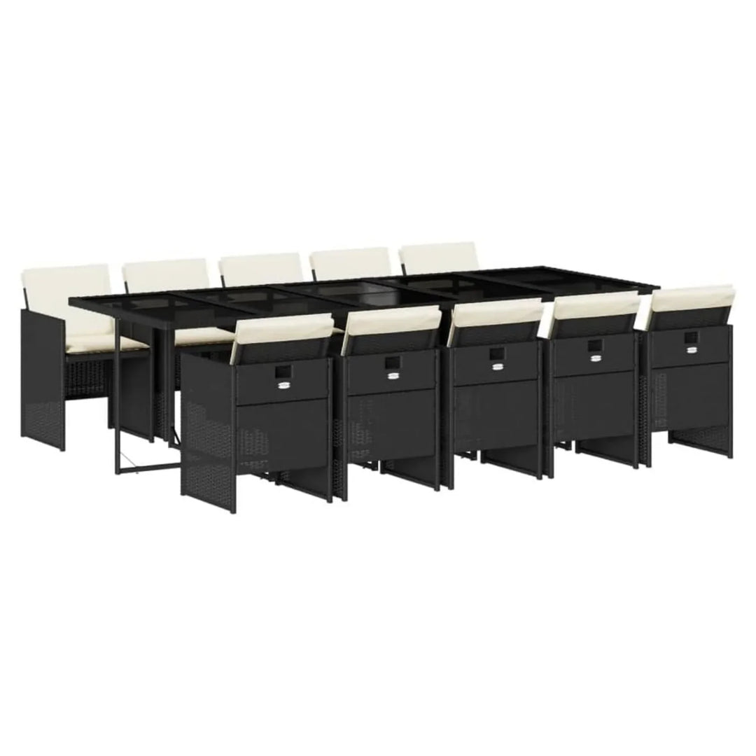 Reagan All Weather Wicker Patio Dinning Table Set