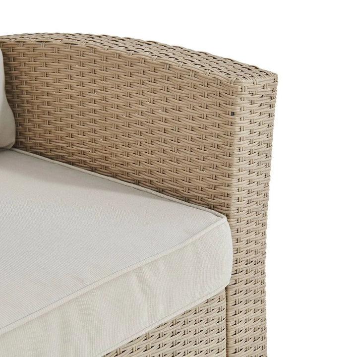 Hajar Outdoor All-Weather Wicker Single Seater Sofa