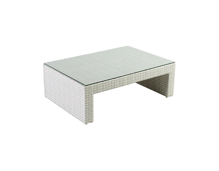 Gucci Outdoor Patio Sofa Set 4 Chairs and 1 Center Table (Off White)