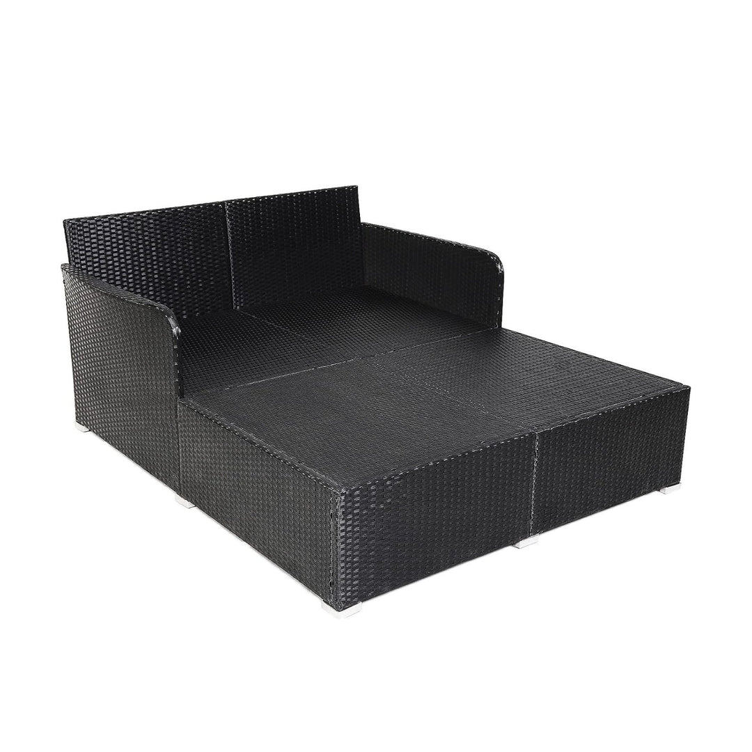 Jacinta Outdoor Patio Double Seater Daybed For Garden, Poolside