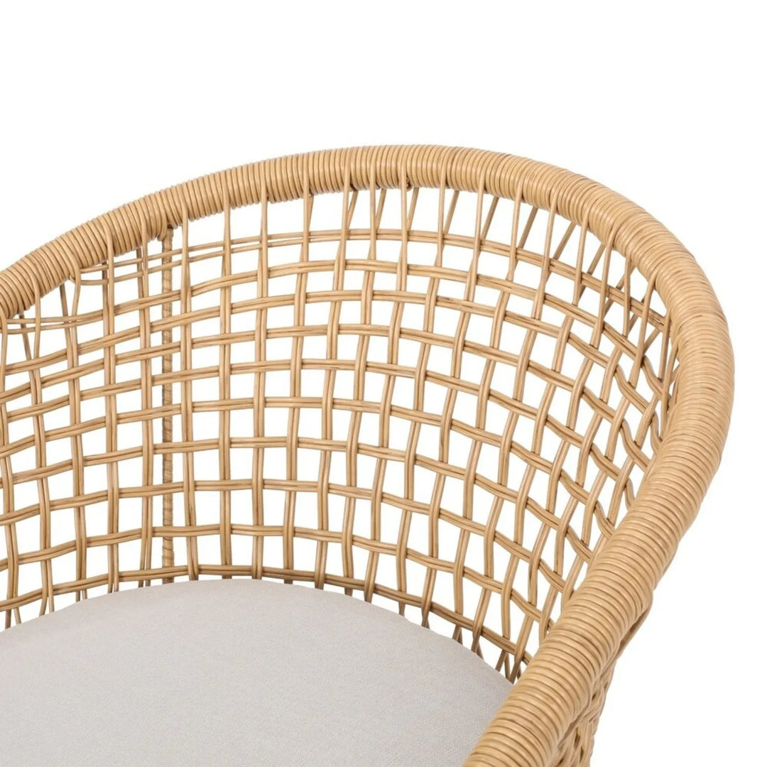 Clementine 3 Piece Garden Outdoor Rope Patio Set