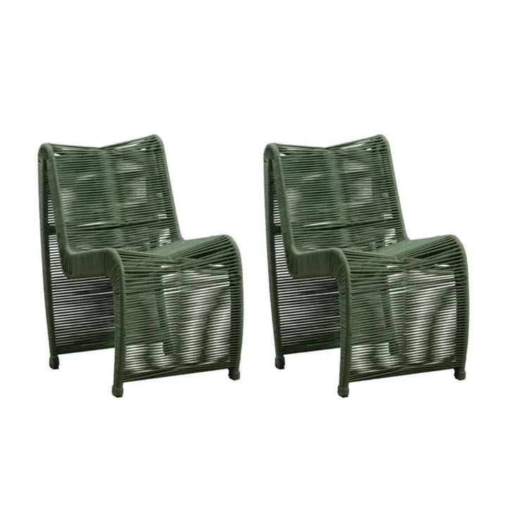 Emerson 2-Piece Outdoor Rope Patio Chairs