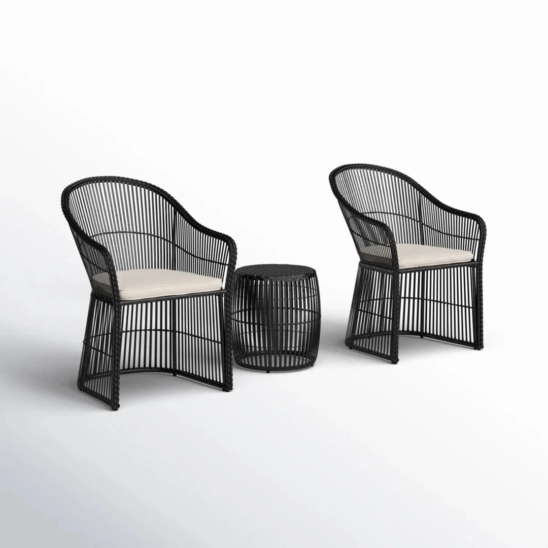Freya 3-Piece Outdoor Rattan Wicker Patio Set