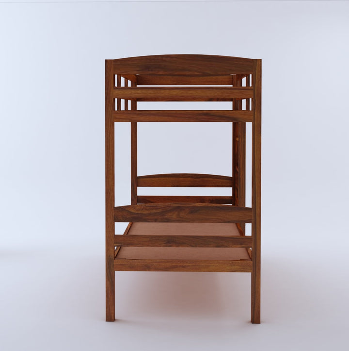 Rosa Solid Sheesham Wood Bunk Bed Without Storage