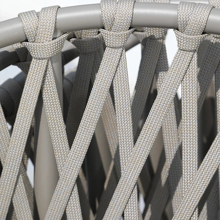 Ayla Outdoor Patio Seating Set 2 Chairs and 1 Table Set (Beige)