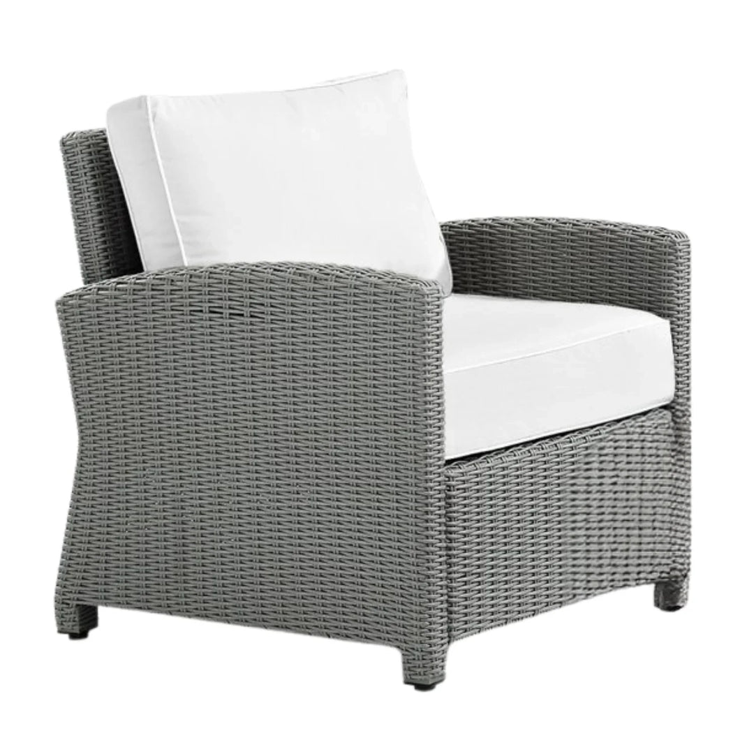 Scarlett 4 Pieces Patio Furniture Set, Outdoor Sectional Sofa