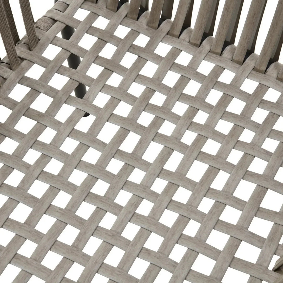 Sakshi 2-Piece Outdoor Rope Patio Dining Chairs