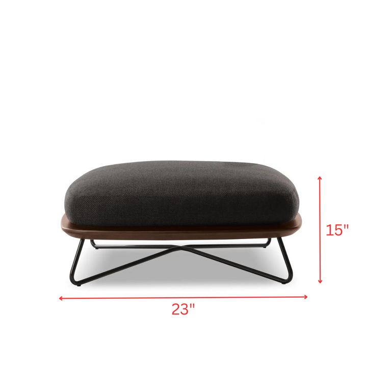 Alano Outdoor Garden Balcony Sofa Set 3 Seater, 2 Single Seater 1 Ottoman and 1 Center Table Set Braid & Rope (Grey)