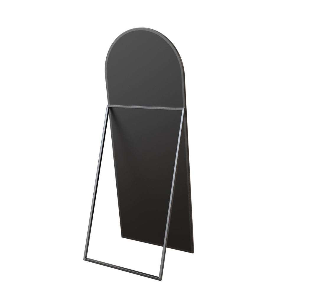 Ishita Arched Metal Floor Mirror With Stand Mirrors