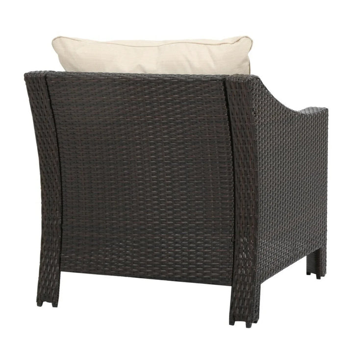 Ai Diya 1-Piece Outdoor Wicker Single Seater Sofa