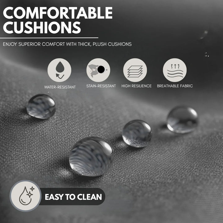 Ujjwala 4 Piece Outdoor All-Weather Rope Sofa Set