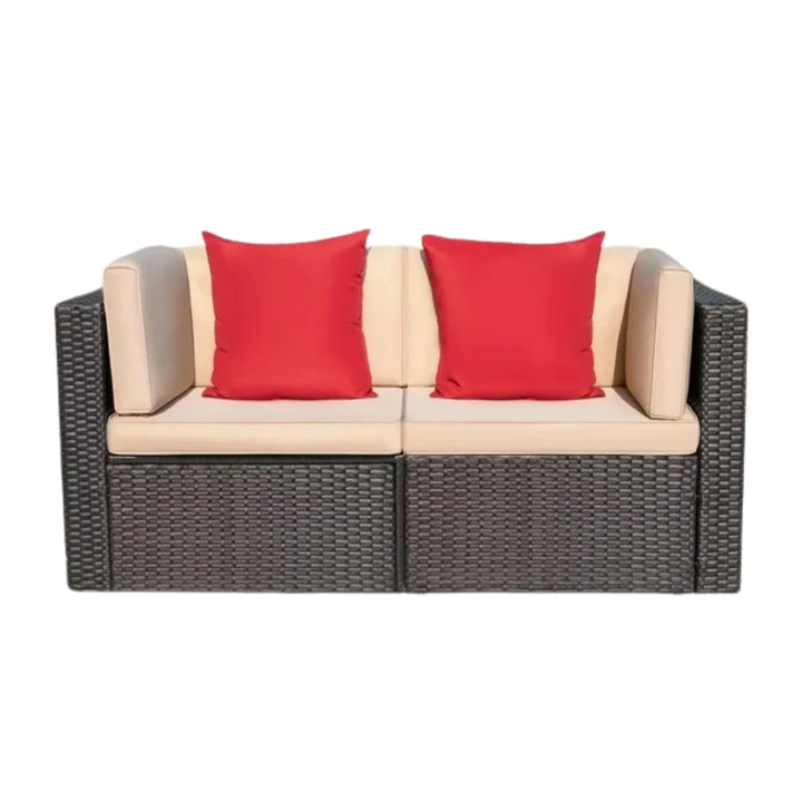 Devika Outdoor All-Weather Rattan Wicker Single Seater Sofa