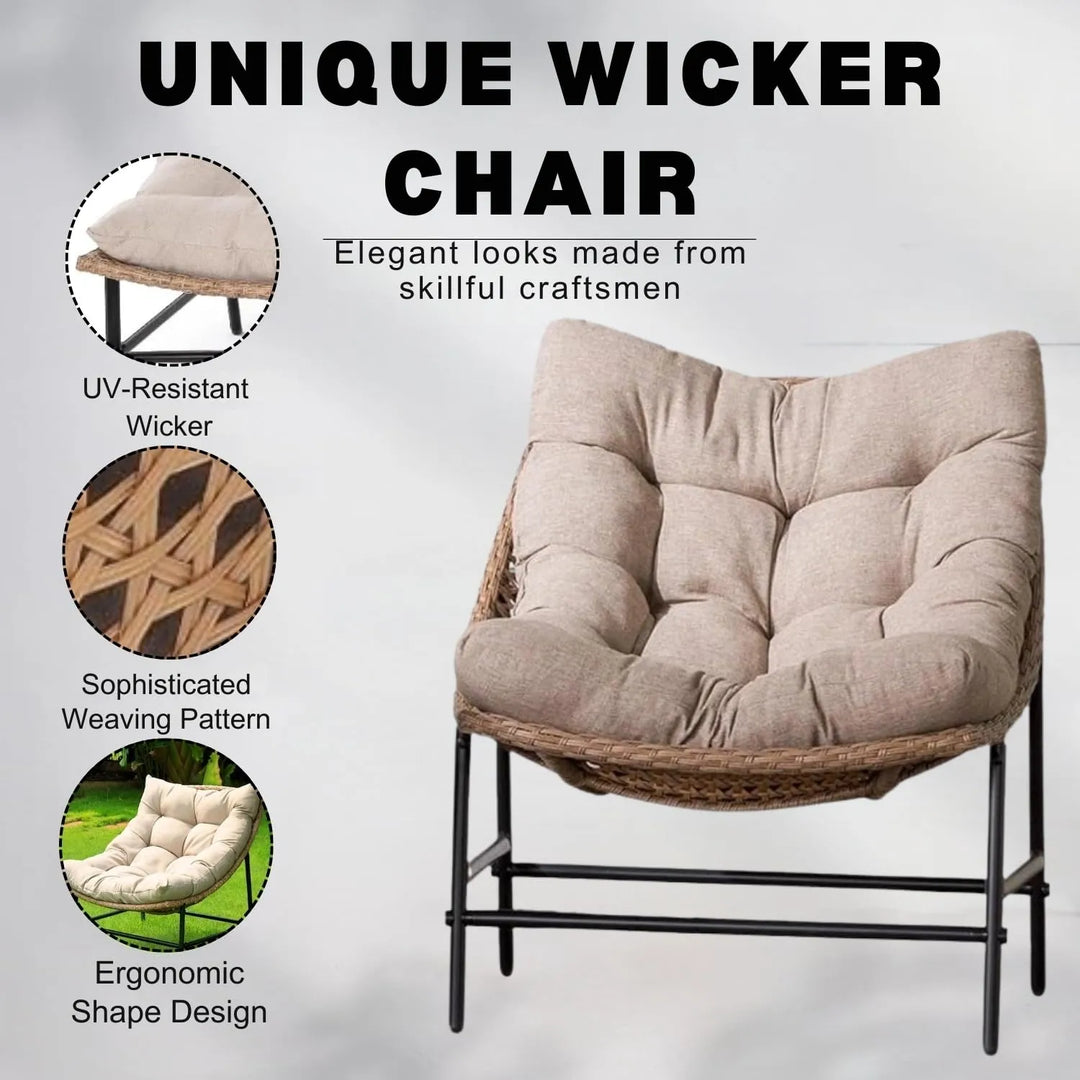 Zhen 3 Piece Garden Outdoor Patio Furniture Set