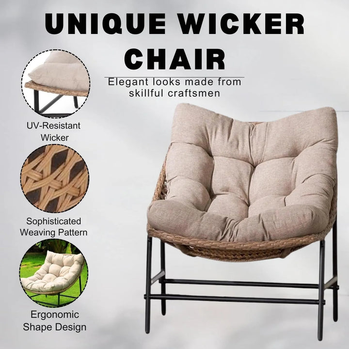 Zhen 3 Piece Garden Outdoor Patio Furniture Set