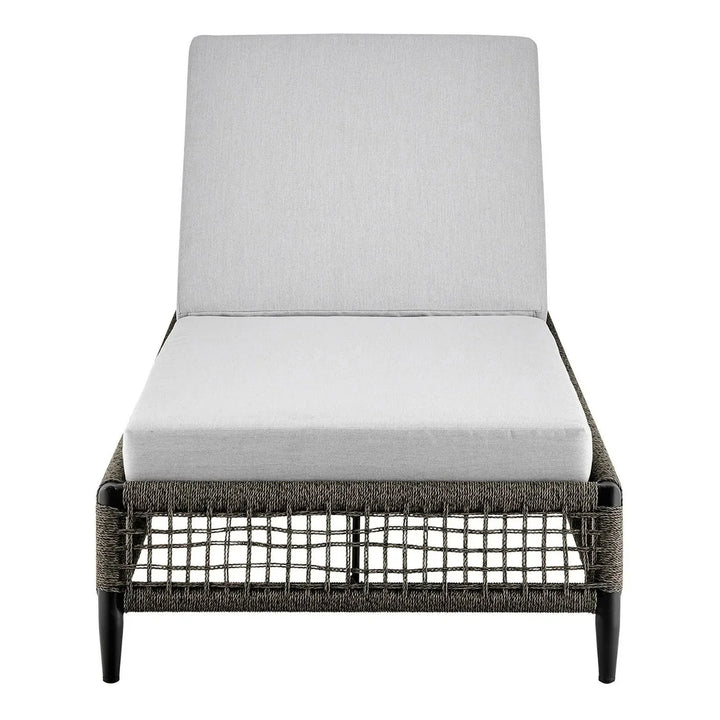 Najwa Outdoor All-Weather Rope Lounger with Cushions