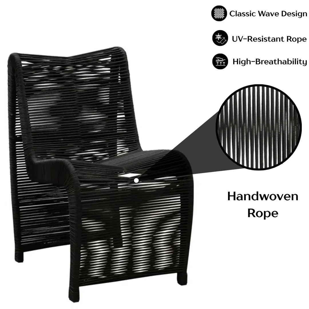 Tanishka 2-Piece Outdoor Rope Patio Chairs