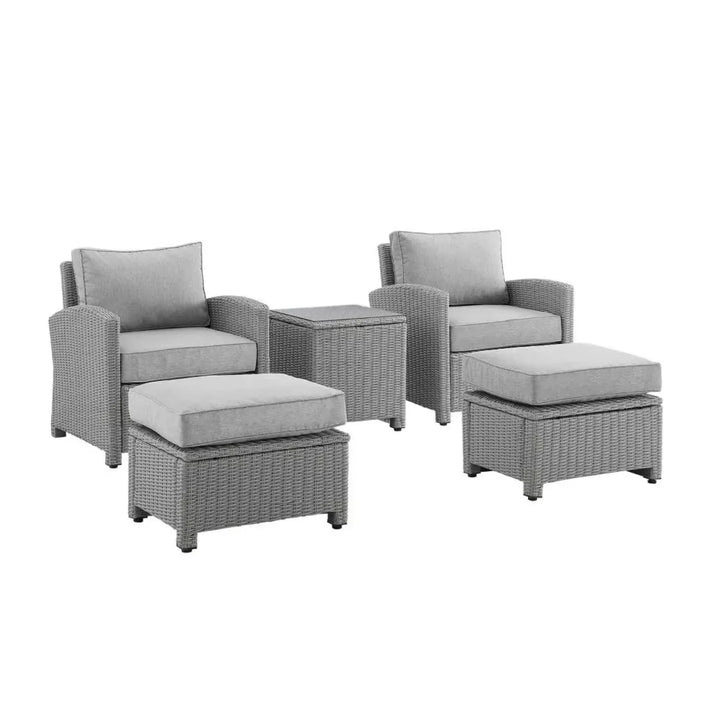 Miki 5 Pieces Patio Furniture Set