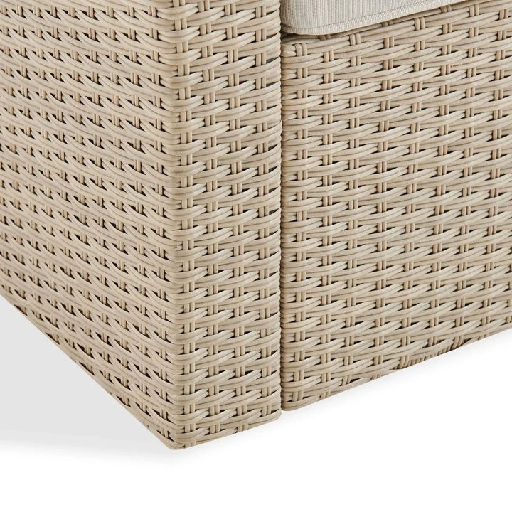 Hajar Outdoor All-Weather Wicker Single Seater Sofa