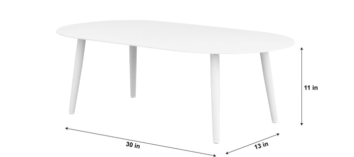 Crasio Outdoor Garden Balcony Sofa Set 3 Seater, 2 Single seater and 1 Center Table Set, Braid & Rope (White + Tan)