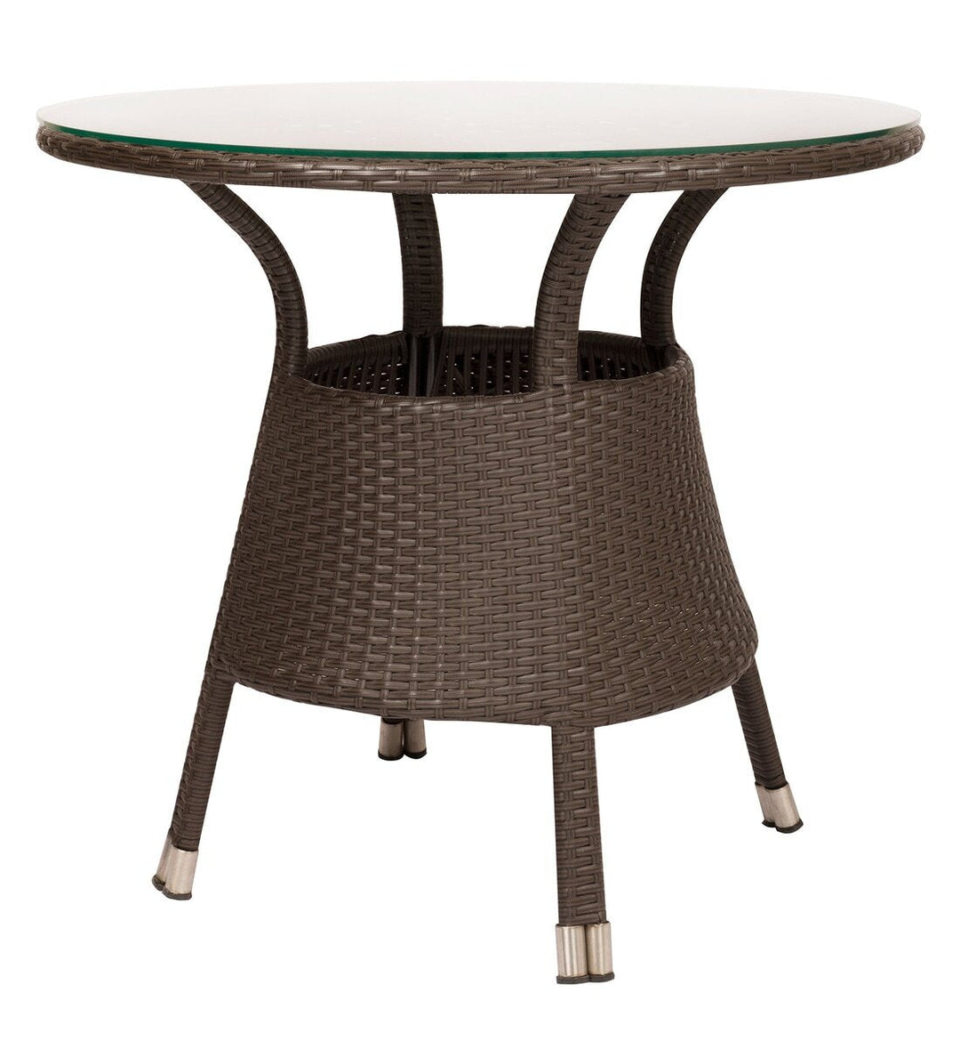 Blaze Outdoor Patio Seating Set 2 Chairs and 1 Table Set (Brown)