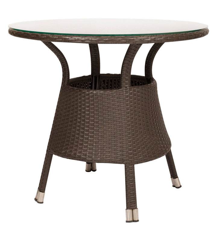 Blaze Outdoor Patio Seating Set 2 Chairs and 1 Table Set (Brown)