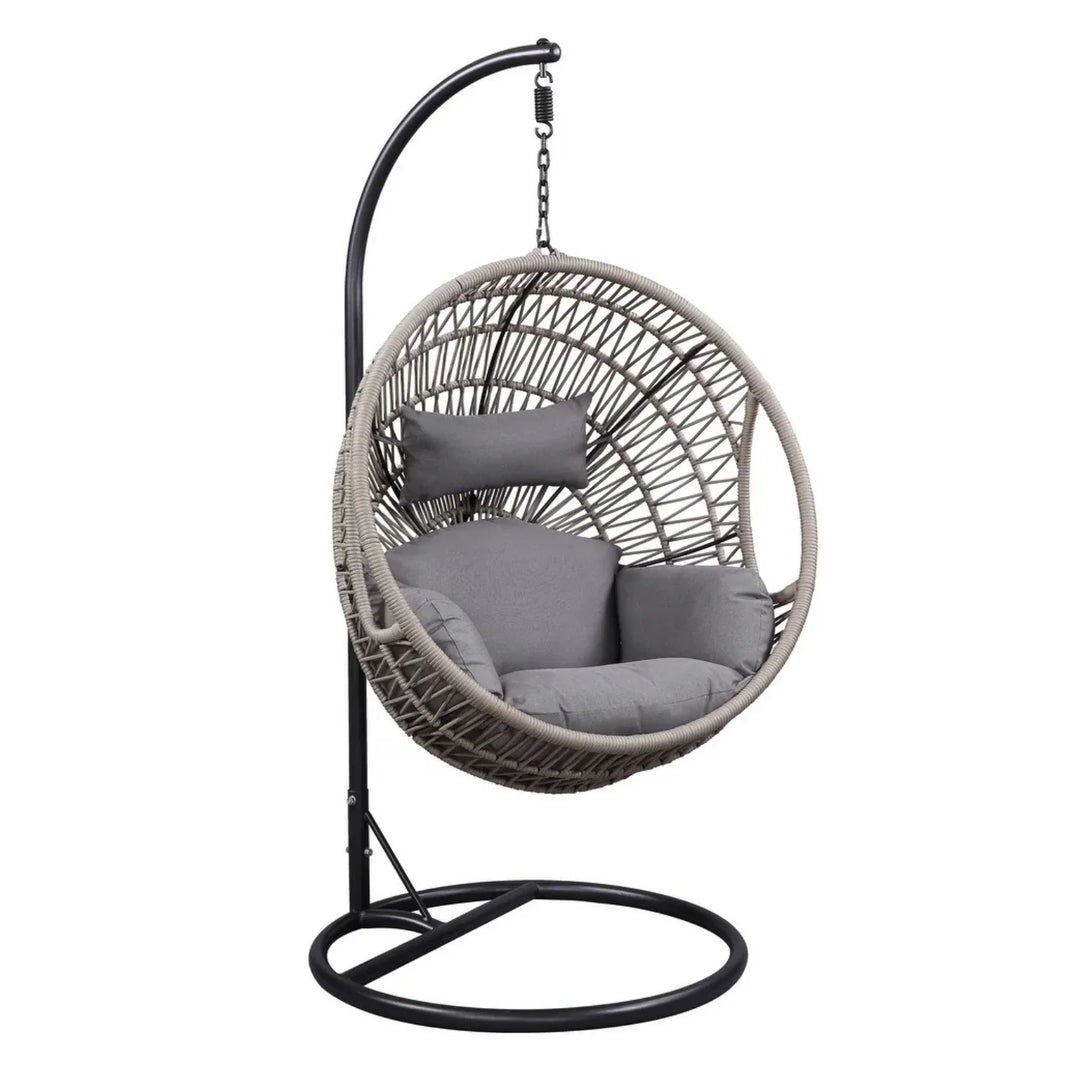 Kashvi Rope Swing Chair (Grey)