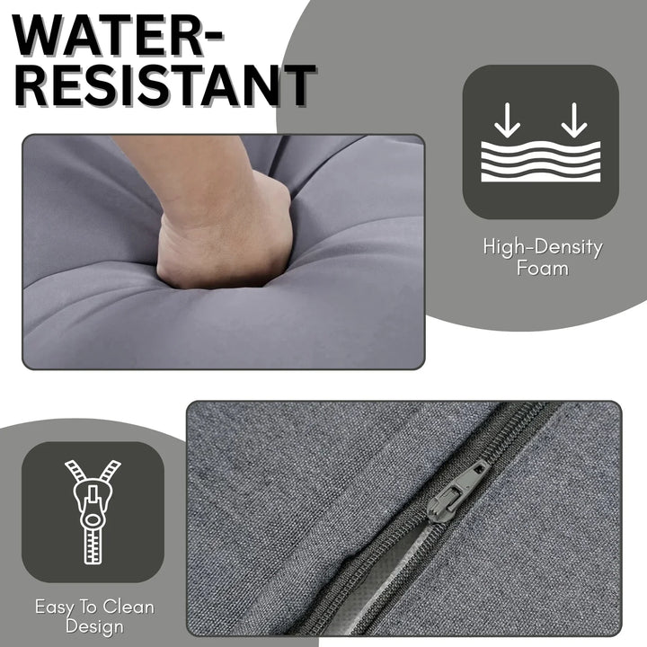 Xyla Outdoor Rope 5-Piece Bar Set With a High-Top Round Table