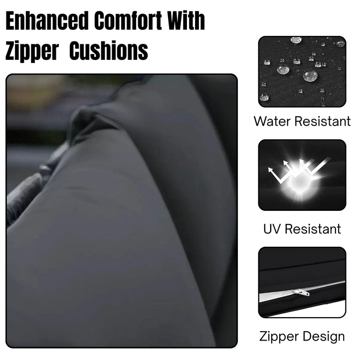 Paisley L-Shape Outdoor Rope Sofa Set