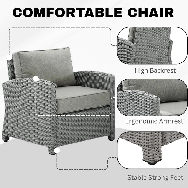 Miki 5 Pieces Patio Furniture Set