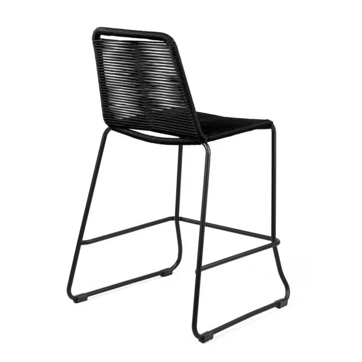 Damini 2-Piece Outdoor Rope Bar Chairs – Stylish Comfort Built to Last