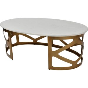 Sia Metal Coffee Table for Living Room